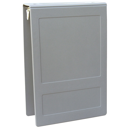 Omnimed 2 Inch Top Open 3 Ring Binder In Grey, PK5 205008-3GR5